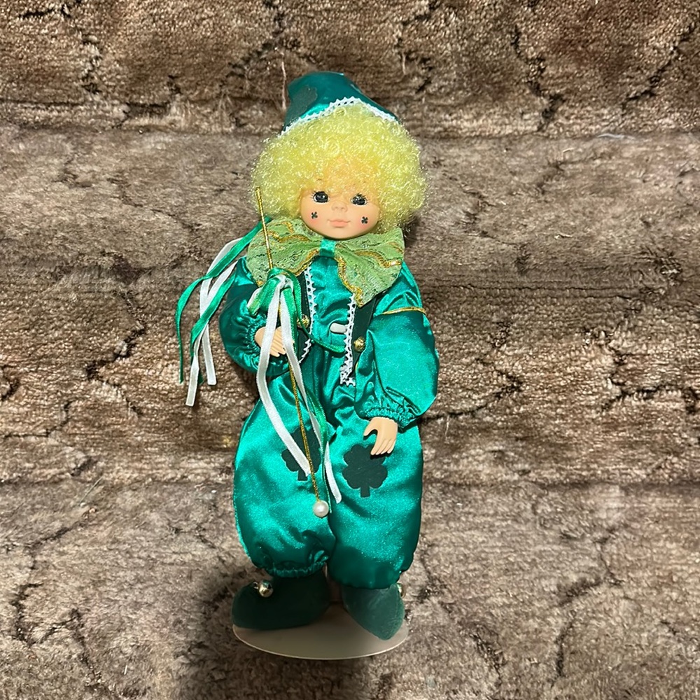 March Calendar Clown Brinn Doll